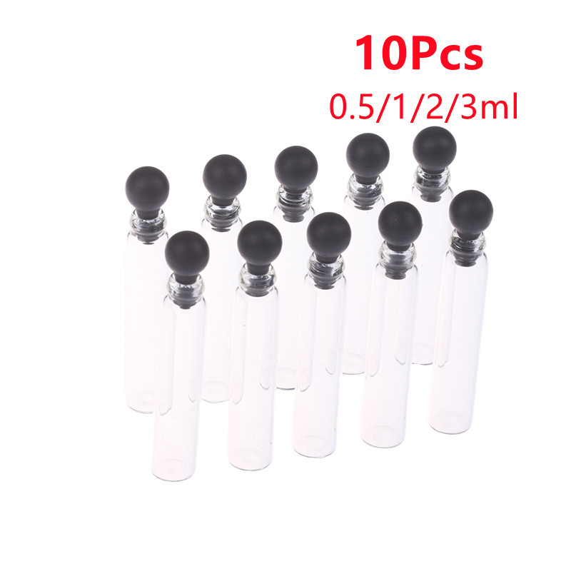 Perfume Fragrance Lab - 10 adet 0.5/1/2/3ml boş Mini cam