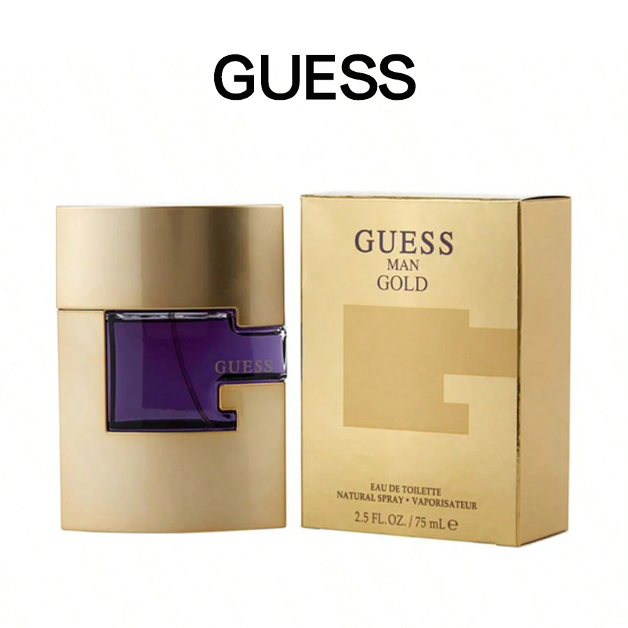 Perfume Fragrance Long Lasting - Guess Gold Men Eau De Toilette