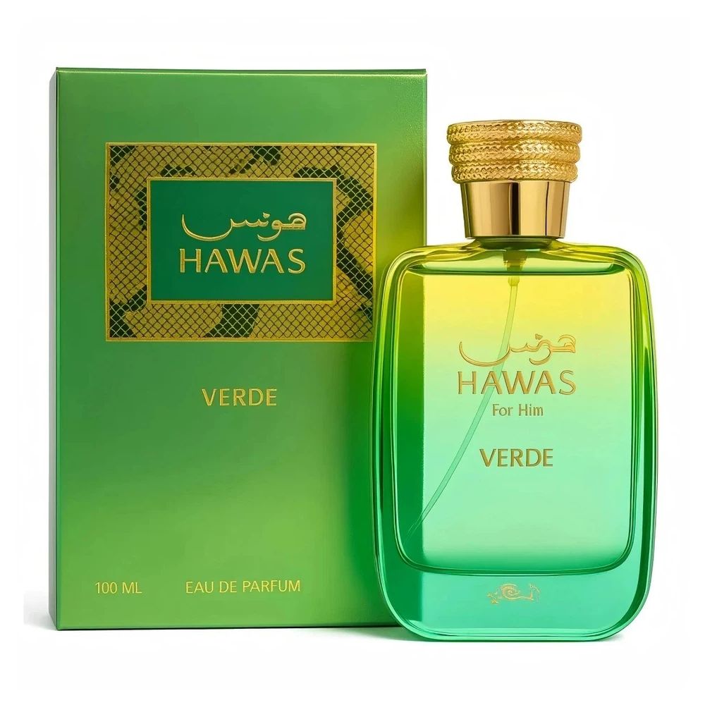 Perfume Fragrance Long Lasting - Rasasi Hawas Verde For Him Eau